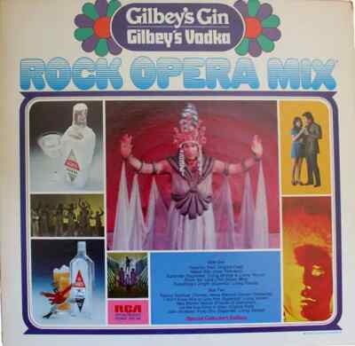 LP Gilbeys Gin Gilbeys Vodka Rock Opera Mix Various GATEFOLD RCA Special