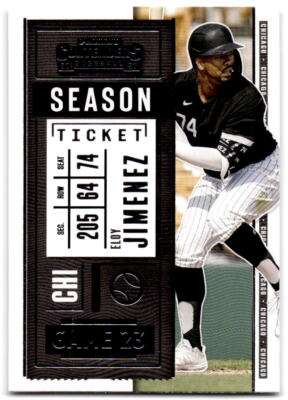 2020 Panini Contenders #98 Eloy Jimenez