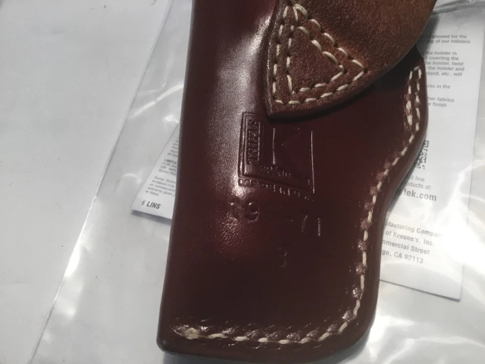 Triple K holster Style 196  Ruger SP 101 3.06 inch/Colt King Cobra 3in.  RH NEW - Image 4 of 4