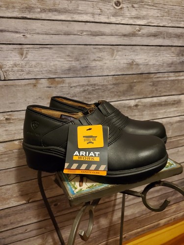 ariat safety clog