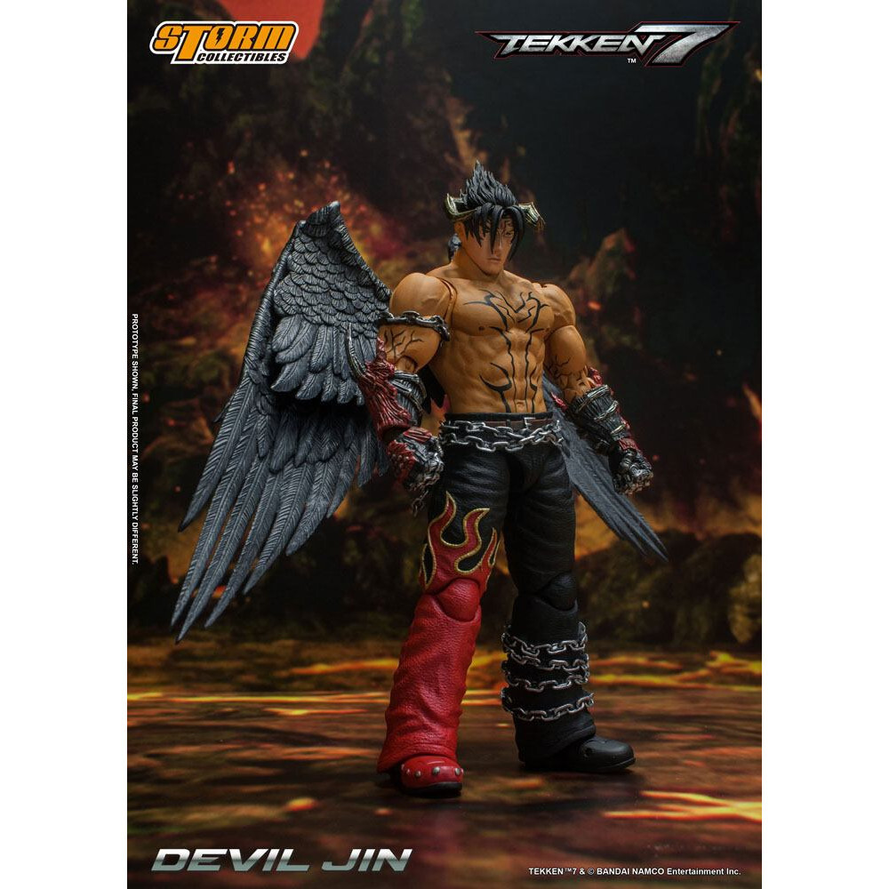 Devil Jin Tekken 7 Storm Collectibles 1/12 Action Figure 