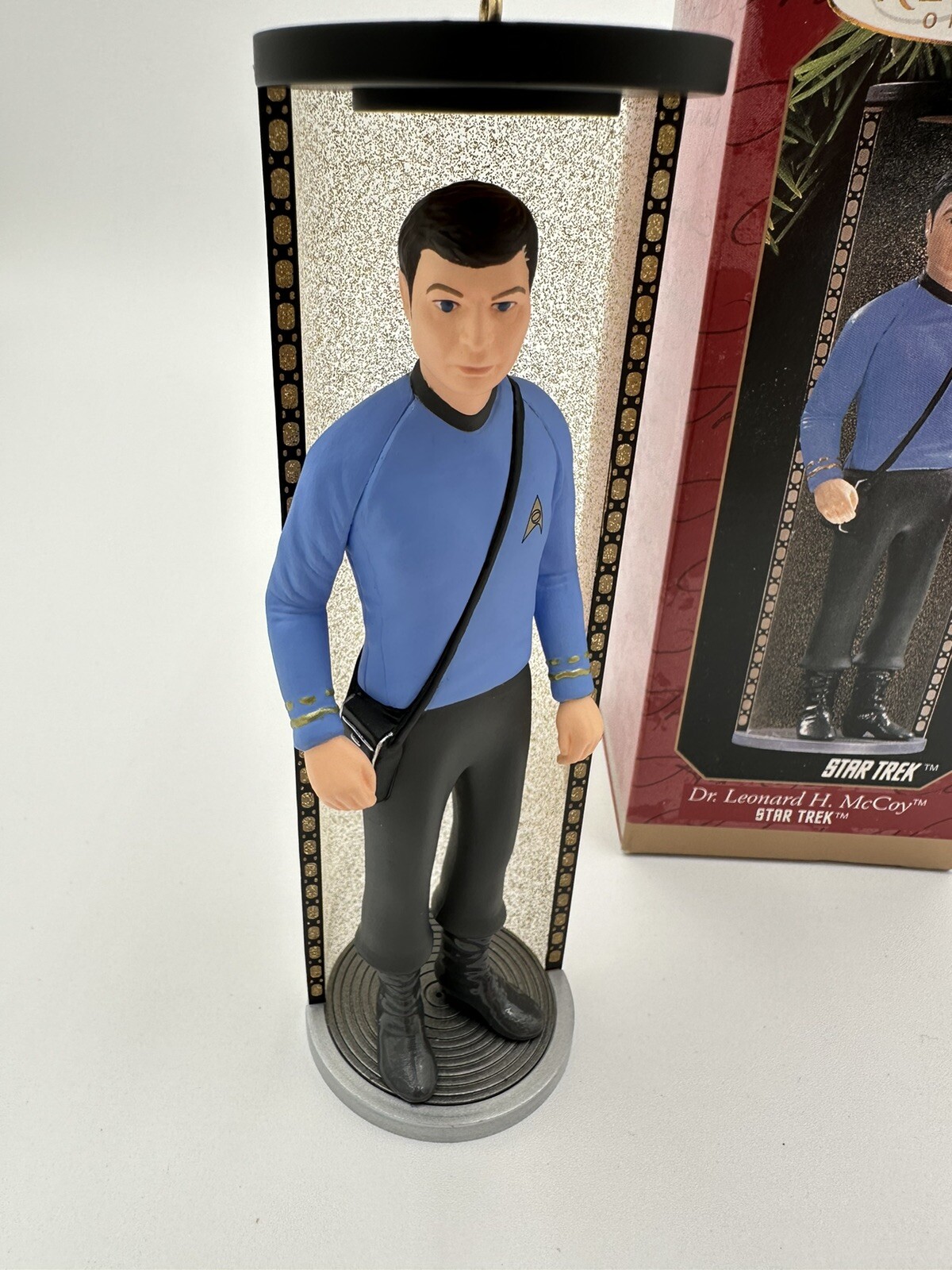 Star Trek Hallmark Ornament Dr. Leonard H. McCoy Ornament 1997 eBay