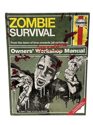 HAYNES PUBLISHING/BOOKS: ZOMBIE SURVIVAL FOR ADULTS, NEW, HARDCOVER, 2013