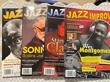 JAZZ IMPROV MAGAZINE VOL 7 / #1, #2, #3, #4 MINT COMPLETE W/ ALL 5 NEW CDs