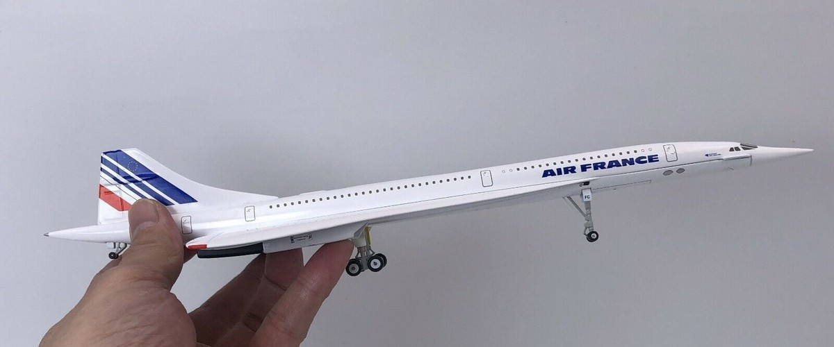 Wltk Air France Concorde F-BVFB 1/200 Diecast Aircraft Jet Model