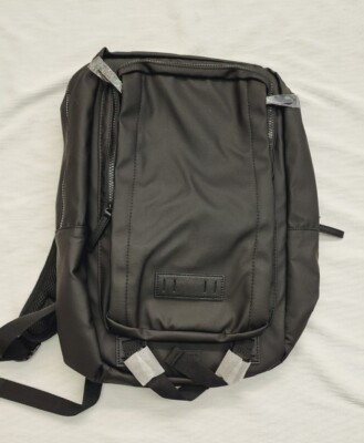 $90 MNG MANGO Men's Multifunctional Contrasting Backpack- Black NEW
