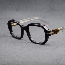 Square Acetate Thick Vintage Eyeglass Frames Hand Made Men Glasses Frames Unisex