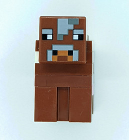 LEGO 21114 Minecraft Lot - Minifigures: Steve, Skeleton & Reddish Brown Cow (min