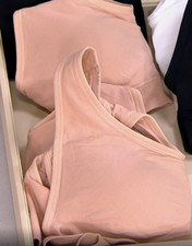 NWT - Jockey - Set of 2 Cotton Seamfree Tank Bra - Light