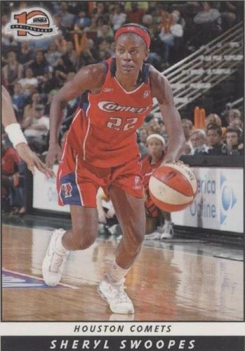 SHERYL SWOOPES SIGNED PHOTO BASKETBALL 8 X 10 AUTOGRAPHED PHOTO