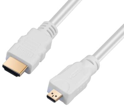 Cavo Adattatore Micro HDMI A Mini HDMI 30cm: ZdyCGTime 4K, Dorato, Per Fotocamere E Tablet