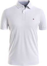 Tommy Hilfiger Men's Short Sleeve Stretch Pique Polo Shirt in Slim Fit