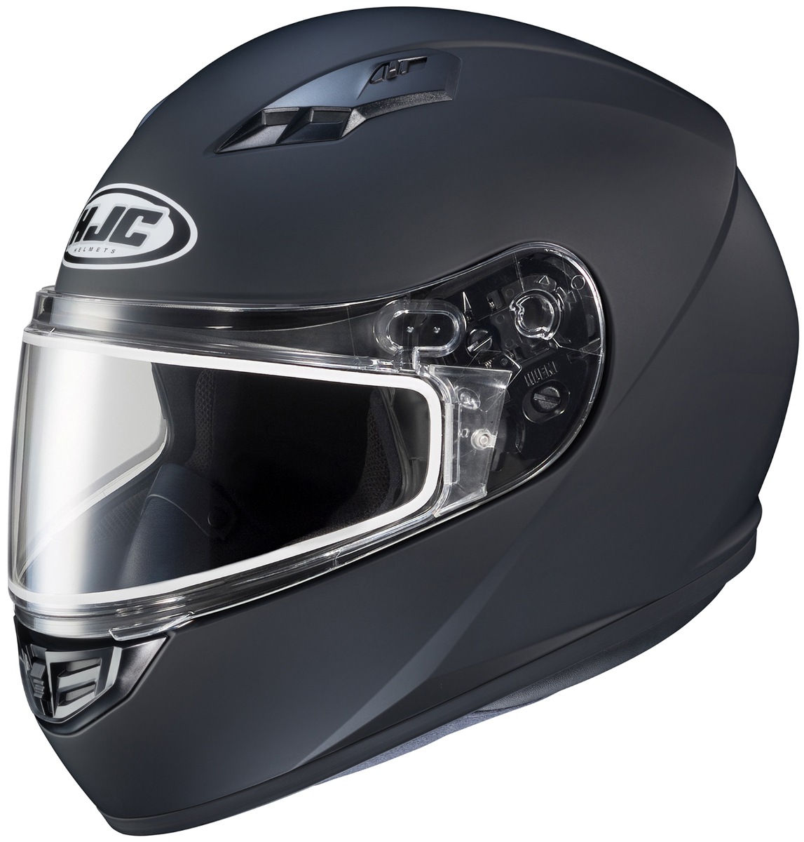 Closeout HJC CS-R3 Dual Lens Snowmobile Helmet Matte Black Size