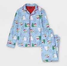 Star Wars Baby Yoda Mandalorian Boys 2 pc Pajamas XS 4/5 PJS Christmas Holiday