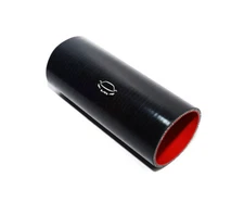 4-Ply Reinforcement 8" Long  3.25" ID Coupler Silicone Hose Turbo Intake BLACK