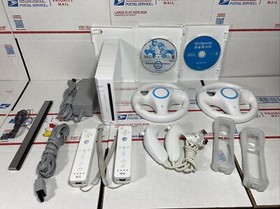 Nintendo Wii Console MARIO KART BUNDLE +Wheels+Wii Sports-NEXT DAY SHIP-WARRANTY
