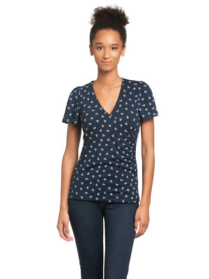 Vive Maria   MER D`ETE LADIES Shirt BLOUSE Wrapshirt navy anker