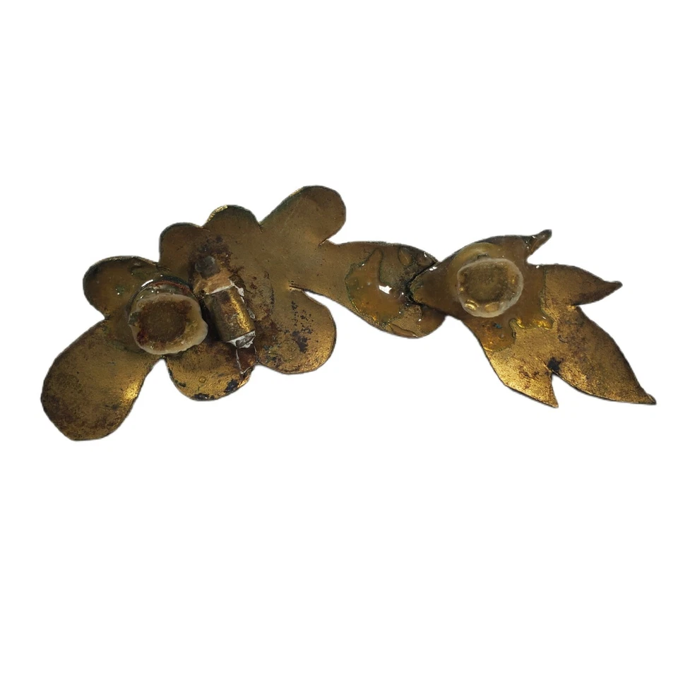 Заколка для волос 2,75 дюйма династия Цин зимородок перо китайский цветок коралл Тянь-цуй 點翠 - Изображение 4 из 4