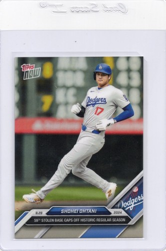 779 Shohei Ohtani - 2024 TOPPS NOW 59 stolen bases