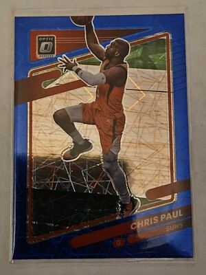 Chris Paul - 2021-22 Optic Blue Velocity Insert Card