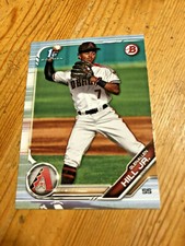 2019 Glenallen Hill Jr. 1st Bowman Card - Arizona Diamondbacks - Card #167