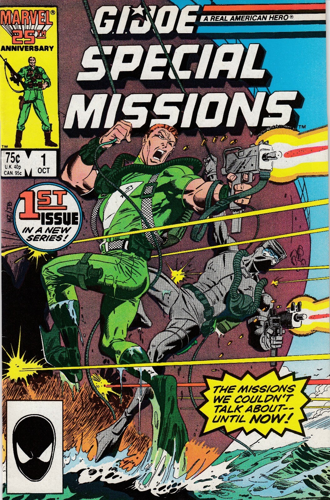 G.I, Joe Special Missions #1 Main Cover 1st Print Marvel Comics 1986