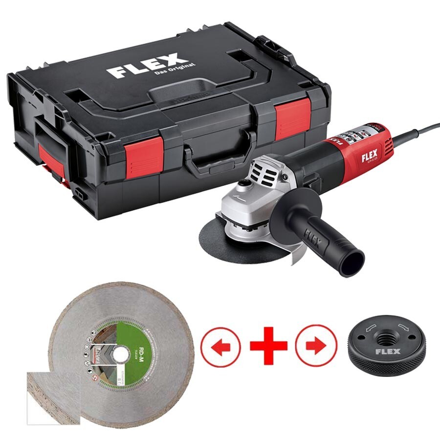 Flessibile LE 9-11/125 Da 900W - Levigatrice Elettrica Con Regolazione Velocit&agrave; 6 Livelli