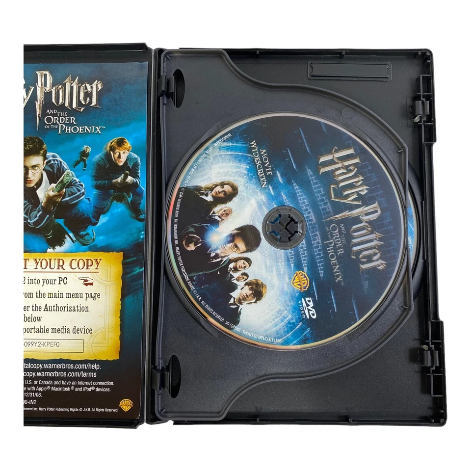 Harry Potter and the Order of the Phoenix (DVD, 2007) Fantasy, Daniel Radcliffe - Image 2 of 4