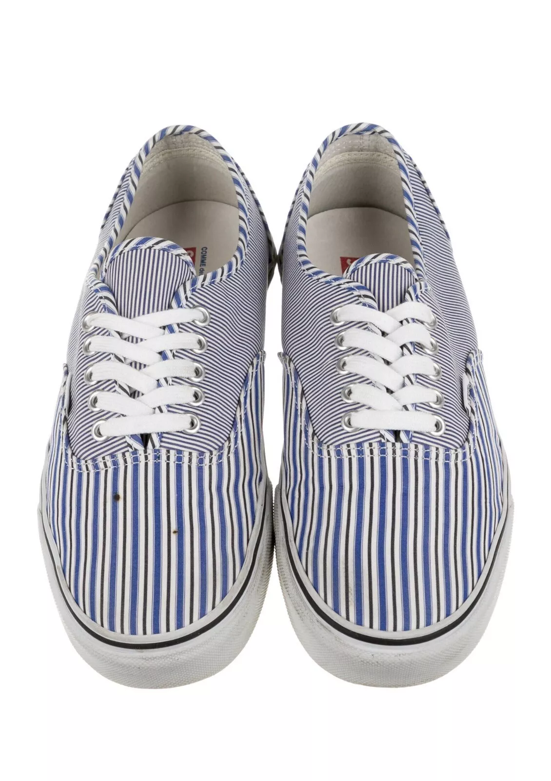 Supreme x Vans x Comme Des Garcons CDG Authentique Baskets Pro Homme Taille 9