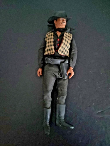 Vintage 1973 Gabriel Marx Butch Cavendish Lone Ranger Outlaw Action Figure USED