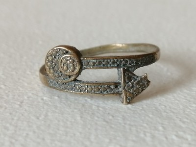 Extremely Rare Ancient Antique Viking Ring Bronze Artifact Authentic Stunning