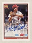 2026 Topps Series 1 Johnny Bench 1991 Topps Baseball Autographs (RAW)