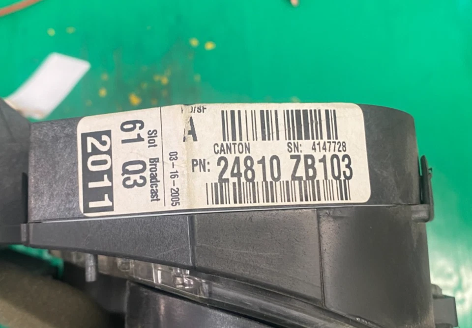 Nissan Altima 2005 velocímetro cuadro de instrumentos 116 k millas 24810 ZB103 Foto 2 de 3