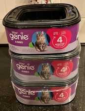  3 Litter Genie Jumbo Refills Last Up To 4 Months 28 Ft Per Pack