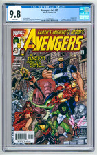 AVENGERS #v3 #29 CGC 9.8 NM/MT 1ST PELIALI GEORGE PEREZ WESTFIELD 2000