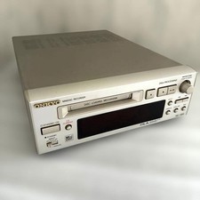 Working ONKYO Mini Disc Recorder MD-105X Silver High Speed Audio MD INTEC205 z16
