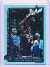 2025-26 Topps Protect Home Court, Wolves Bring Energy Rainbow Foil #287