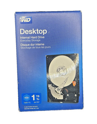 Western Digital 1TB WD Mac PC 7200 Internal Hard Drive WDBH2D0010HNC-NRSN Sealed