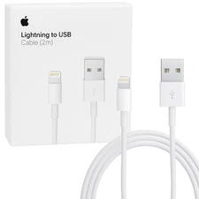 Apple Official USB to Lightning Charging Cable (2m/6ft)  MD819ZM/A - A1510