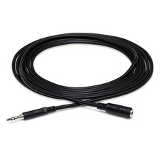 Hosa Technology Headphone Extension Cable, 3.5mm TRS to 3.5mm TRS, 2'