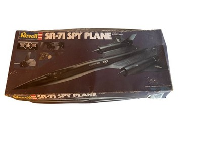 Revell SR-71 Spy Plane Model Kit  Unassembled  Includes Decals & Instructions