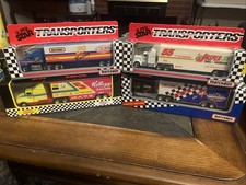 Vintage Lot of 4 Matchbox SuperStar Nascar Transporters Parsons Labonte Musgrave