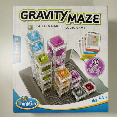 Thinkfun - Gravity Maze - Hirnspiel aus fallendem Marmor und Stielspielzeug für Kinder ab 8 Jahren