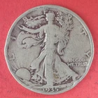 1935  WALKING LIBERTY HALF-DOLLAR (50¢) SILVER COIN  (WL-05)