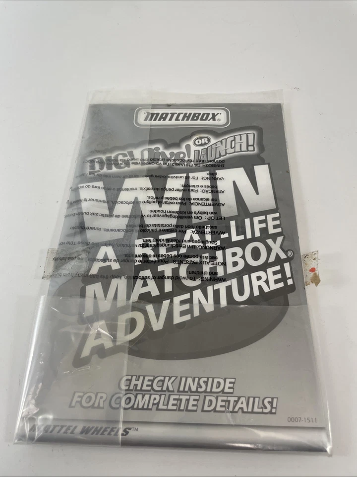 Vintage 1999 MATTEL MATCHBOX DEEP SEA EXPLORER PARTS Stickers/CD rom - Image 2 of 2