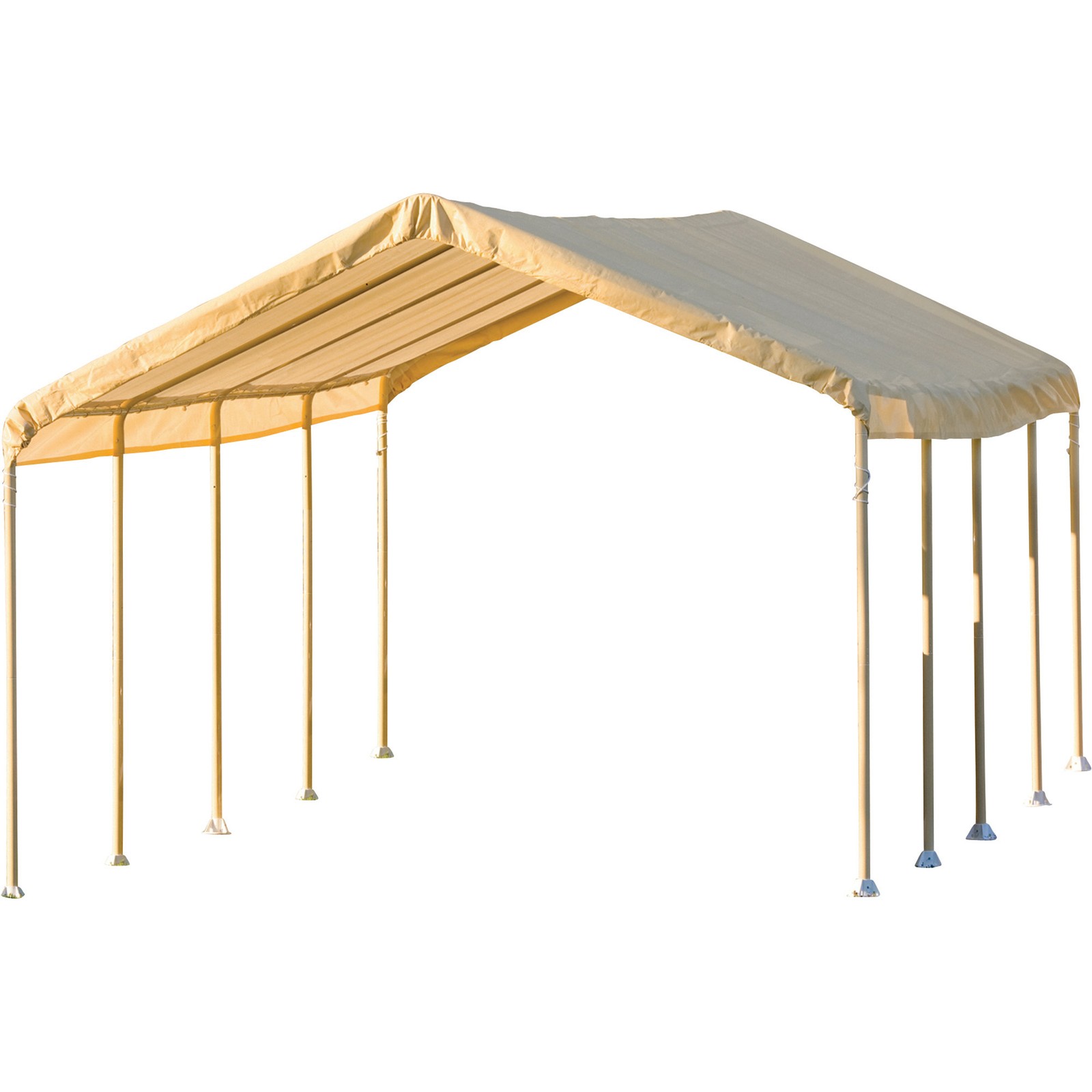 ShelterLogic Super Max Commercial Outdoor Canopy, 26ft.L x 12ft.W x 9ft. 8in.H,
