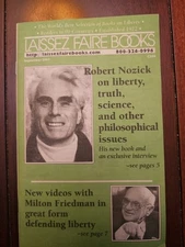 Laissez Faire Books Catalog Sept 2001 Activist Writing Tapes Liberals Freedom