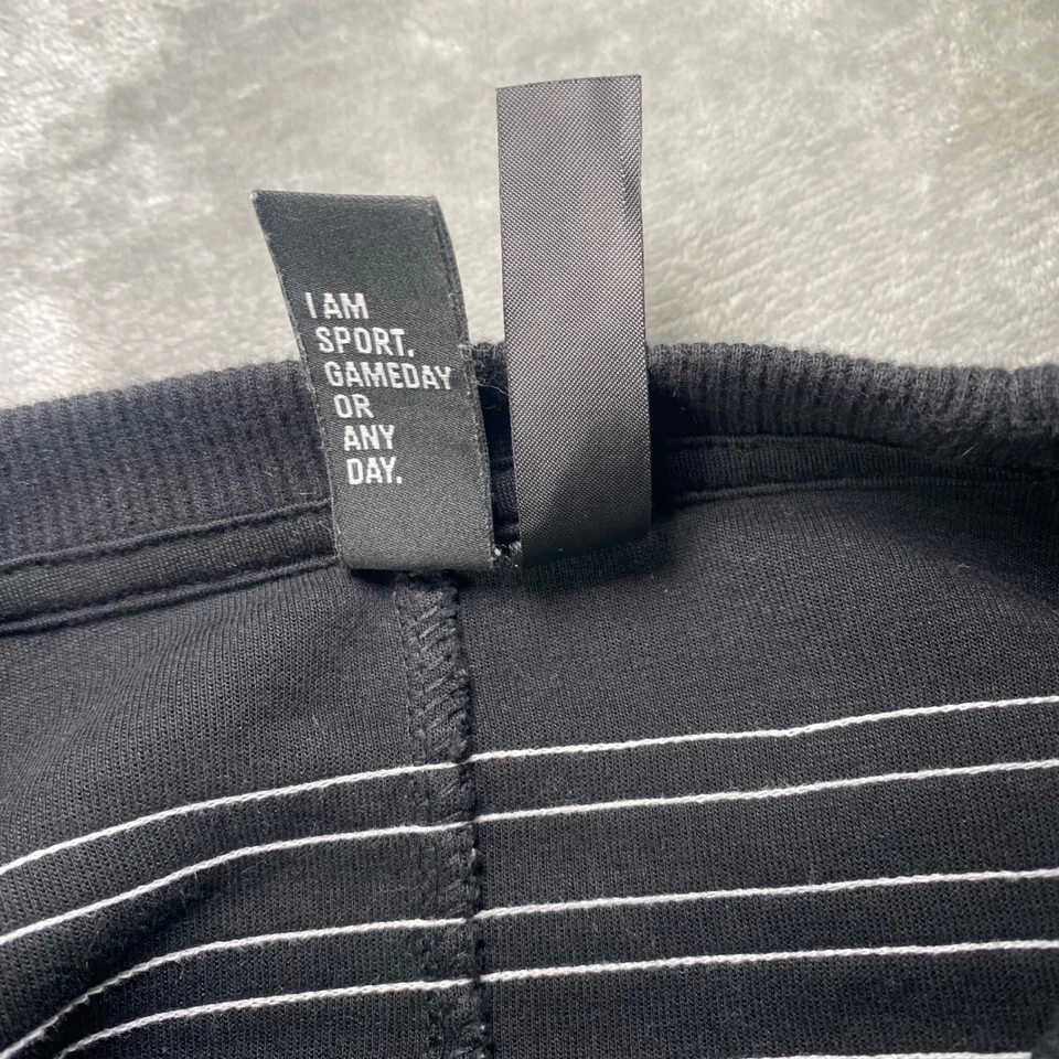 Adidas женщин черный 3 полоски длинным рукавом пуловер толстовка Athletic размер S - Изображение 4 из 4