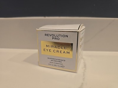 Revolution Pro Miracle Eye Cream New Supercharged Skincare Radiant Brighter FIRM
