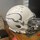 Cris Carter Minnesota Vikings Authentic Signed Helmet